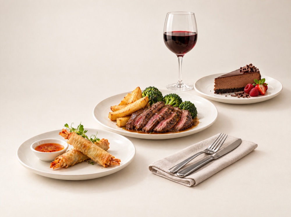 Seated dinner