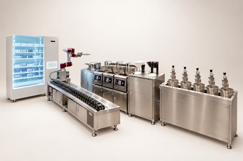 The kitchen line